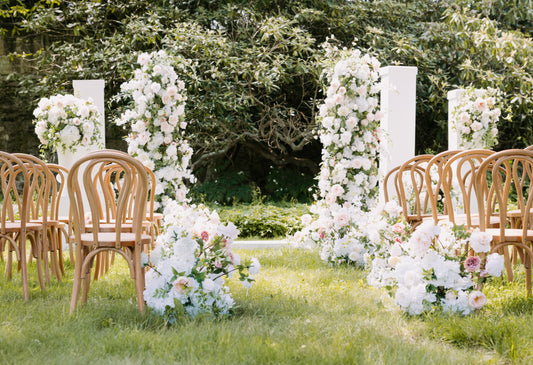 Bellevue Floral Pillars