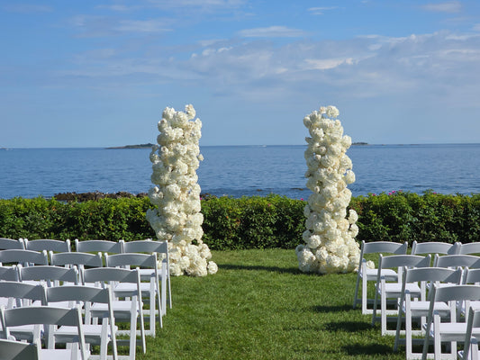 Fairmont Floral Pillars