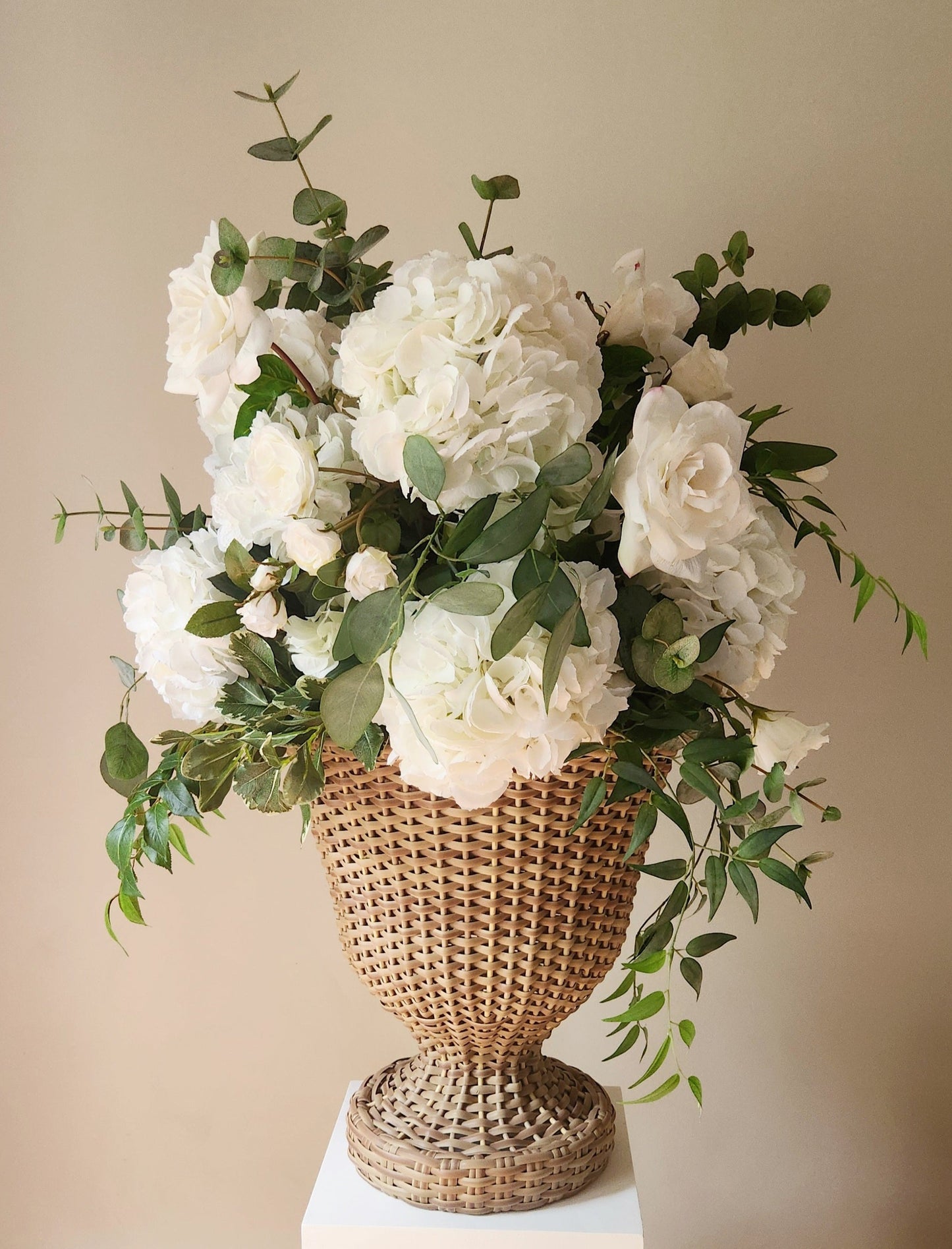 English Garden Floral Urn Arrangements