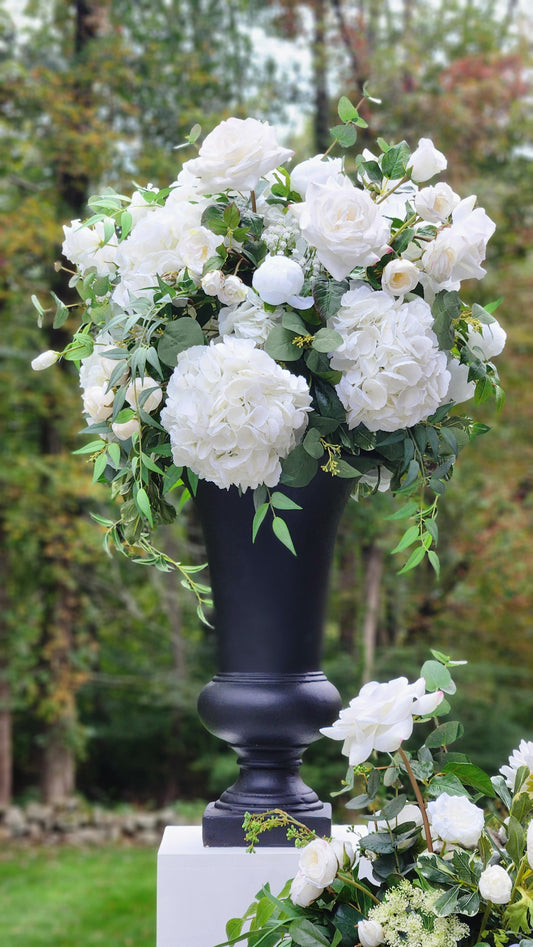 English Garden Floral Urn Arrangements