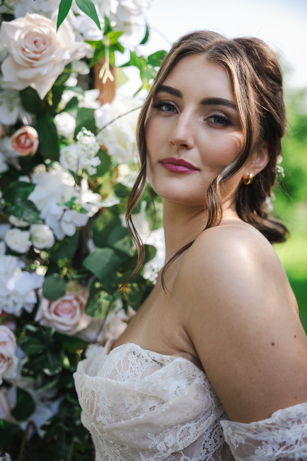 Bellevue Floral Pillars