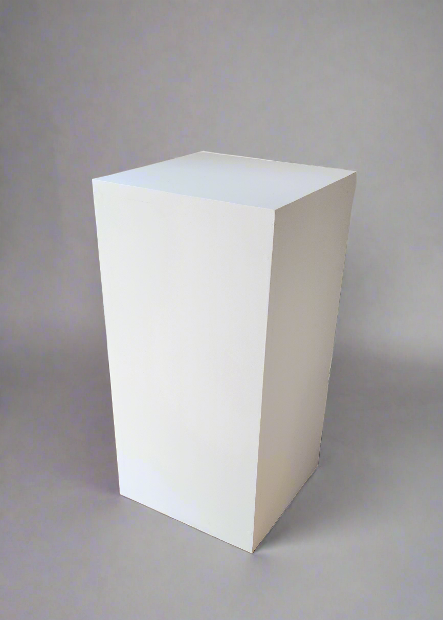 White Pedestals - Various Sizes